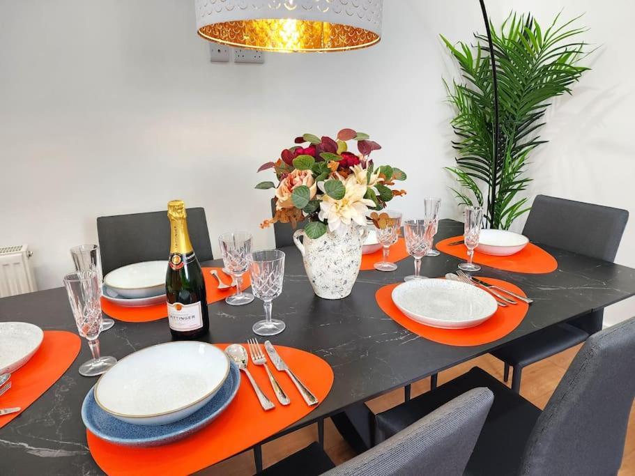 Hutchcomb Villa, 4 Bed Luxury House,Oxford+Parking Exteriér fotografie